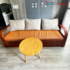 Bộ Sofa Gỗ 2m1 Kèm Bàn Cũ