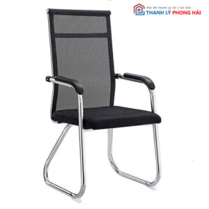 Ghế Văn Phòng Chân Quỳ Lưng Lưới Cao Mới 99%