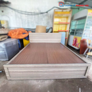 Giường Ngủ Gỗ MDF 1m8 Cũ Chắc Chắn