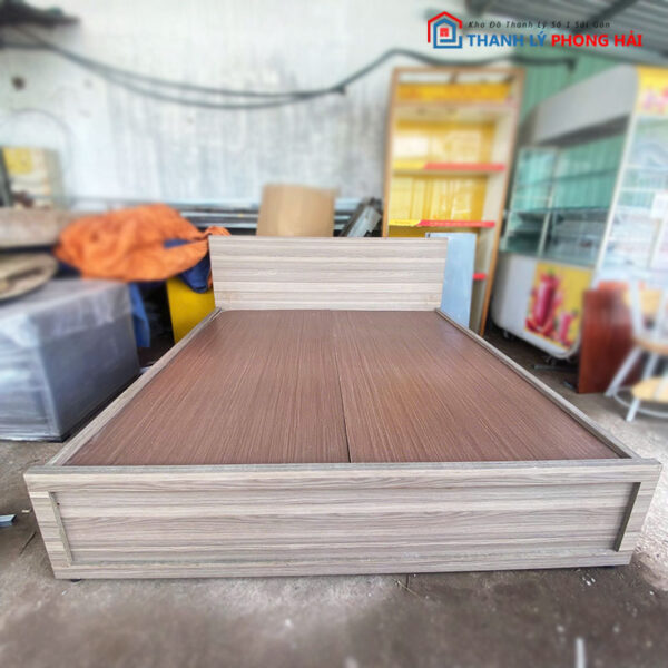 Giường Ngủ Gỗ MDF 1m8 Cũ Chắc Chắn