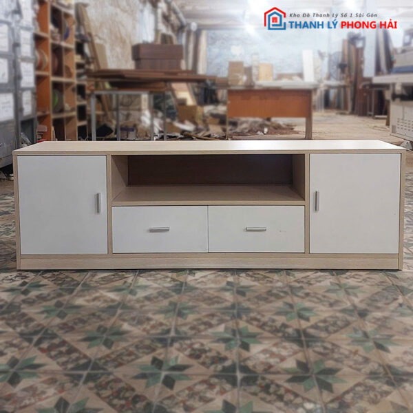 Thanh Lý Kệ Tivi 1m6 Màu Trắng Mới 99%