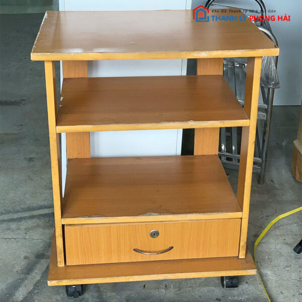 Kệ Tivi Gỗ Công Nghiệp 3 Tầng Cũ