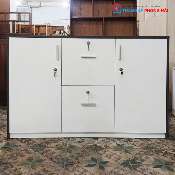 Thanh Lý Tủ Hồ Sơ 1m2 Mặt Gỗ Mới 99%