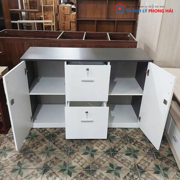 Thanh Lý Tủ Hồ Sơ 1m2 Mặt Gỗ Mới 99%