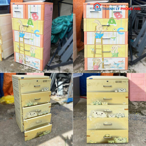 Tủ Nhựa Duy Tân 65cm Nhiều Màu Cũ