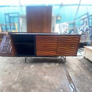 Kệ Tivi Cũ 75Cmx1M6 Gỗ MDF Cửa Lùa