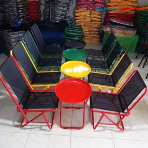 Thanh Lý Bàn Cafe Tròn Xếp Nhiều Màu Mới 99%
