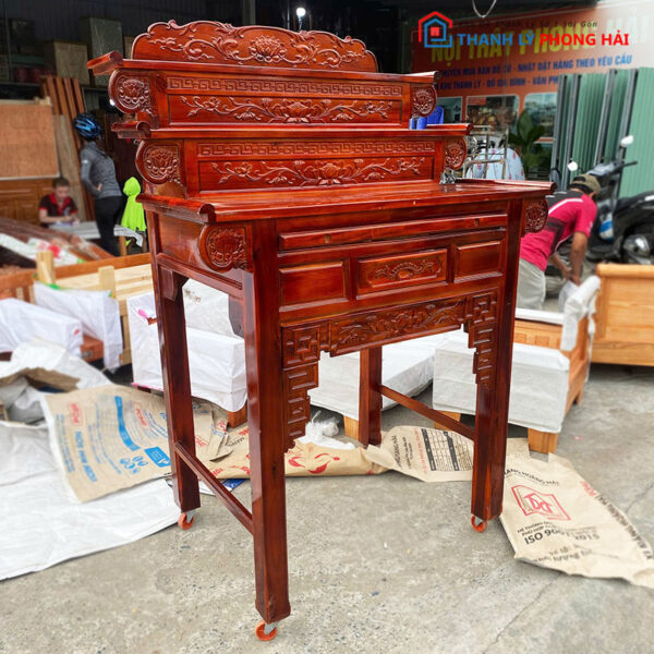 Bàn Thờ Tràm 3 Tầng 1m27 Mới 99%