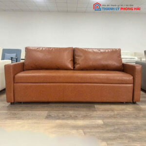 Băng Sofa Bed Bọc Da Gấp Gọn Mới 99% (Nhiều Màu)