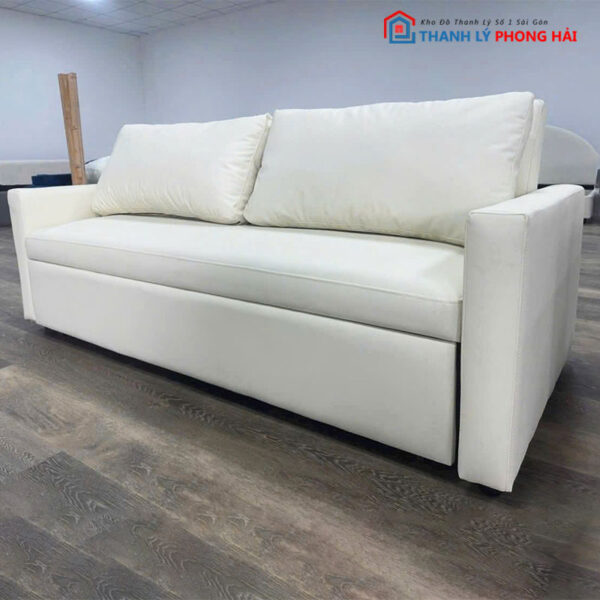 Băng Sofa Bed Bọc Da Gấp Gọn Mới 99% (Nhiều Màu)