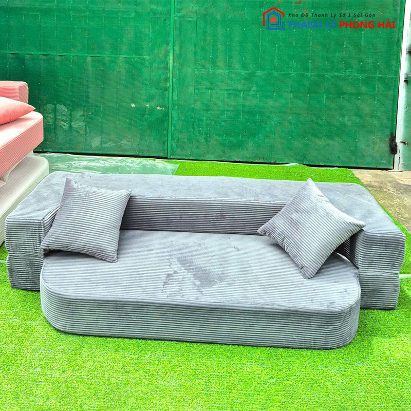 bang-sofa-bed-nhung-tam-moi-99-2 Băng Sofa Bed Nhung Tăm Mới 99% (Nhiều Mẫu)
