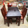 Bộ Bàn Ăn 1m2 Gỗ Tự Nhiên Cũ