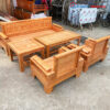 Bộ Salon Gỗ 2m Gồm 5 Món Mới 99%