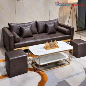 Bộ Sofa Bọc Vải - Bọc Nhung (Nhiều Mẫu) Mới 99%