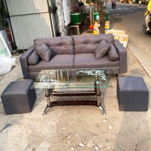 Bộ Sofa Bọc Vải - Bọc Nhung (Nhiều Mẫu) Mới 99%