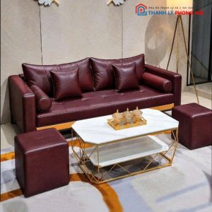 Bộ Sofa Bọc Vải - Bọc Nhung (Nhiều Mẫu) Mới 99%