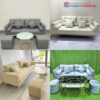 Bộ Sofa Bọc Vải & Bọc Nhung Nhiều Mẫu Mới 99%