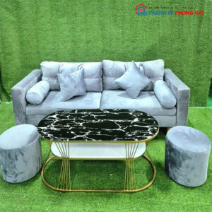 Bộ Sofa Bọc Vải & Bọc Nhung Nhiều Mẫu Mới 99%