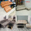 Bộ Sofa Da - Vải Nhung Sang Trọng Mới 99% (Nhiều Mẫu)