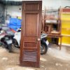 Cửa Gỗ Cũ 2M15x68Cm Màu Nâu Giá Rẻ