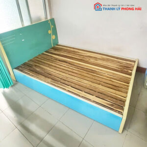 Giường Gỗ 1m4 Nhỏ Gọn Cũ