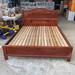 Giường Ngủ Gỗ Tự Nhiên 1m6 Cũ Hàng Cao Cấp