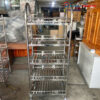 Kệ Inox 5 Tầng 60cm Tay Cung Mới 99%