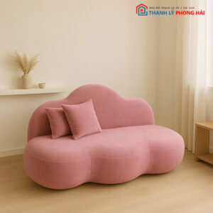 Sofa Đám Mây Bọc Lông Cừu Nhiều Mẫu Mới 99%