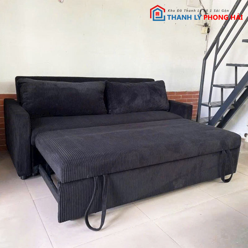 sofa-giuong-boc-gan-tam-2-1 Thanh Lý Sofa Bed Gấp Thông Minh Nhiều Màu Mới 99%