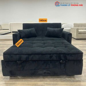 Thanh Lý Sofa Giường Bọc Gân Tăm Mới 99%