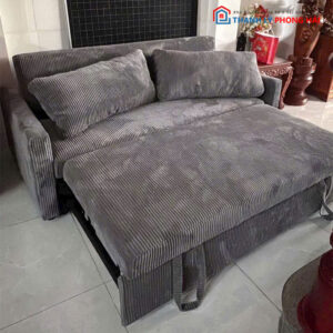 Thanh Lý Sofa Giường Bọc Gân Tăm Mới 99%