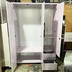 Tủ Áo Nhựa 3 Cánh 1m2 Mới 99% (Nhiều Màu)