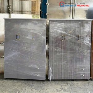Tủ Áo Nhựa 3 Cánh 1m2 Mới 99% (Nhiều Màu)