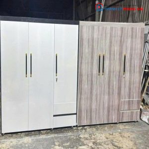 Tủ Áo Nhựa 3 Cánh 1m2 Mới 99% (Nhiều Màu)