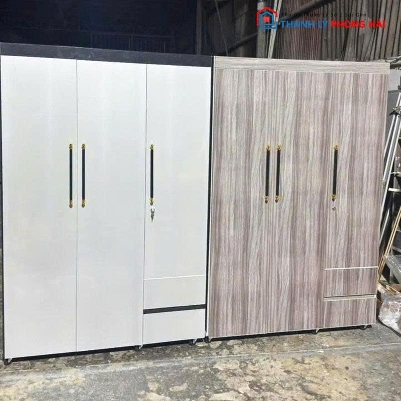 tu-ao-nhua-3-canh-1m2-moi-99 (5) Tủ Áo Nhựa 3 Cánh 1m2 Mới 99% (Nhiều Màu)