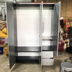 Tủ Áo Nhựa 3 Cánh 1m2 Mới 99% (Nhiều Màu)
