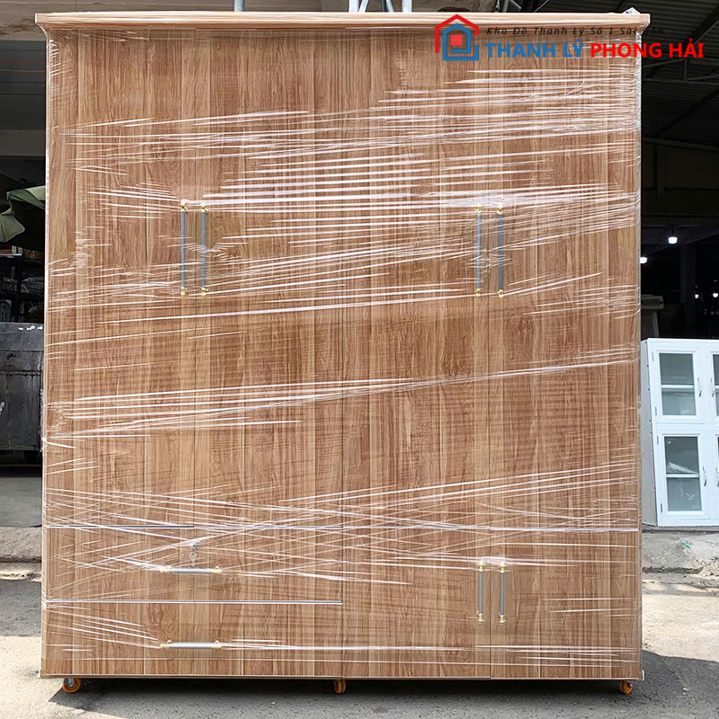 tu-ao-nhua-4-canh-1m6-rong-rai-moi-99-2-1 Tủ Áo Nhựa 4 Cánh 1m6 Rộng Rãi Mới 99%