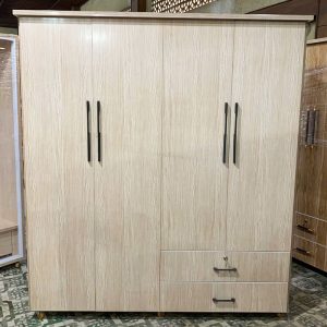 Tủ Áo Nhựa 4 Cánh 1m6 Rộng Rãi Mới 99%