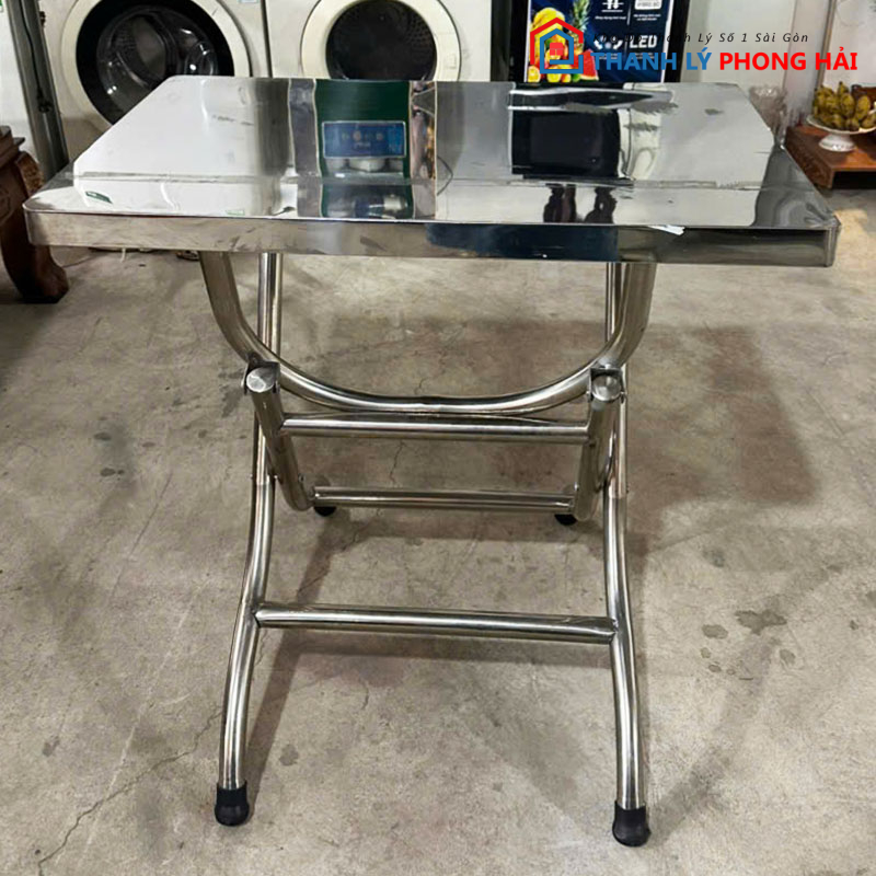 ban-an-inox-77cm-cu-gap-gon-1 Bàn Ăn Inox 77cm Cũ Gấp Gọn