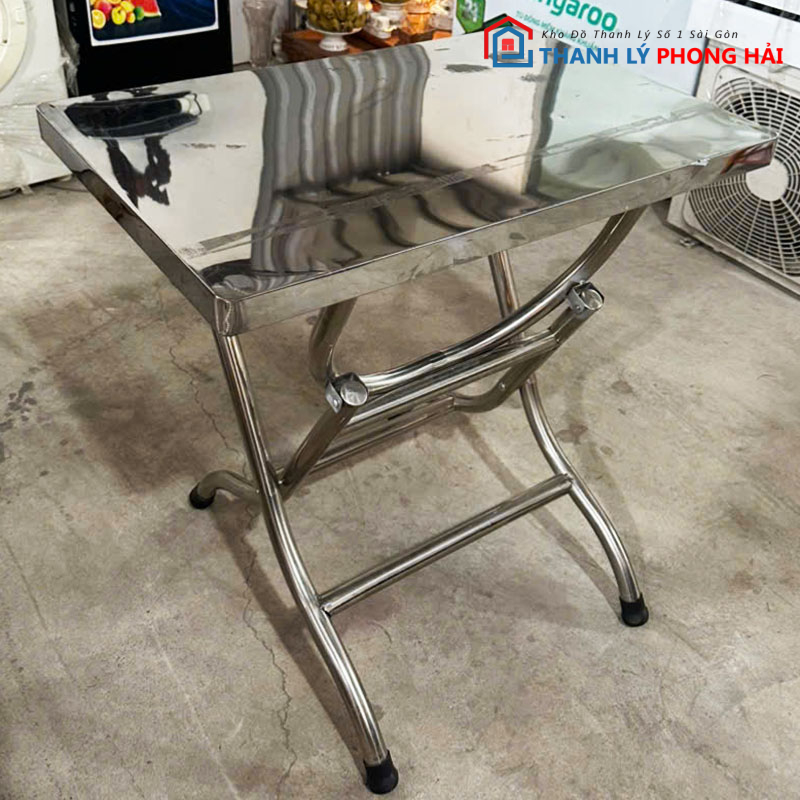 ban-an-inox-77cm-cu-gap-gon-2 Bàn Ăn Inox 77cm Cũ Gấp Gọn