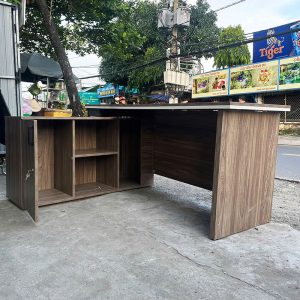 Bàn Giám Đốc Góc L 1m6 Kèm Hộc Hồ Sơ