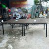 Bàn Họp Gỗ MDF Chân Sắt 2m4 Cũ