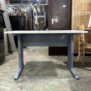Bàn Làm Việc 1m2 Mặt Gỗ Trắng Cũ
