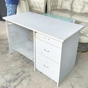 Bàn Làm Việc 1m2 Màu Trắng Cũ
