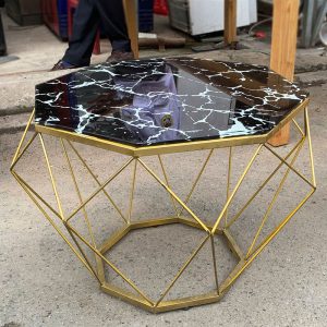 Bàn Sofa Kim Cương Cũ Mặt Vân Đá