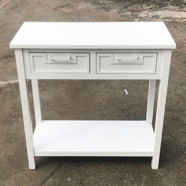 Bàn Trang Điểm Mini Màu Trắng 80cm