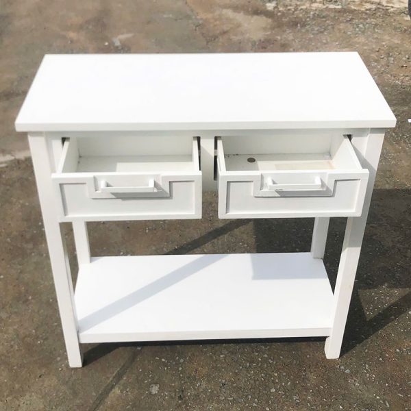 Bàn Trang Điểm Mini Màu Trắng 80cm
