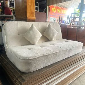 Băng Sofa Bed 1m8 Màu Trắng Cũ