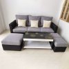 Bộ Sofa 3 Chỗ Kèm 1 Đôn Lớn, 2 Đôn Nhỏ Mới 99%