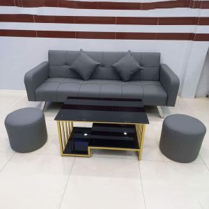 Bộ Sofa Kèm 2 Đôn Và Bàn Trà